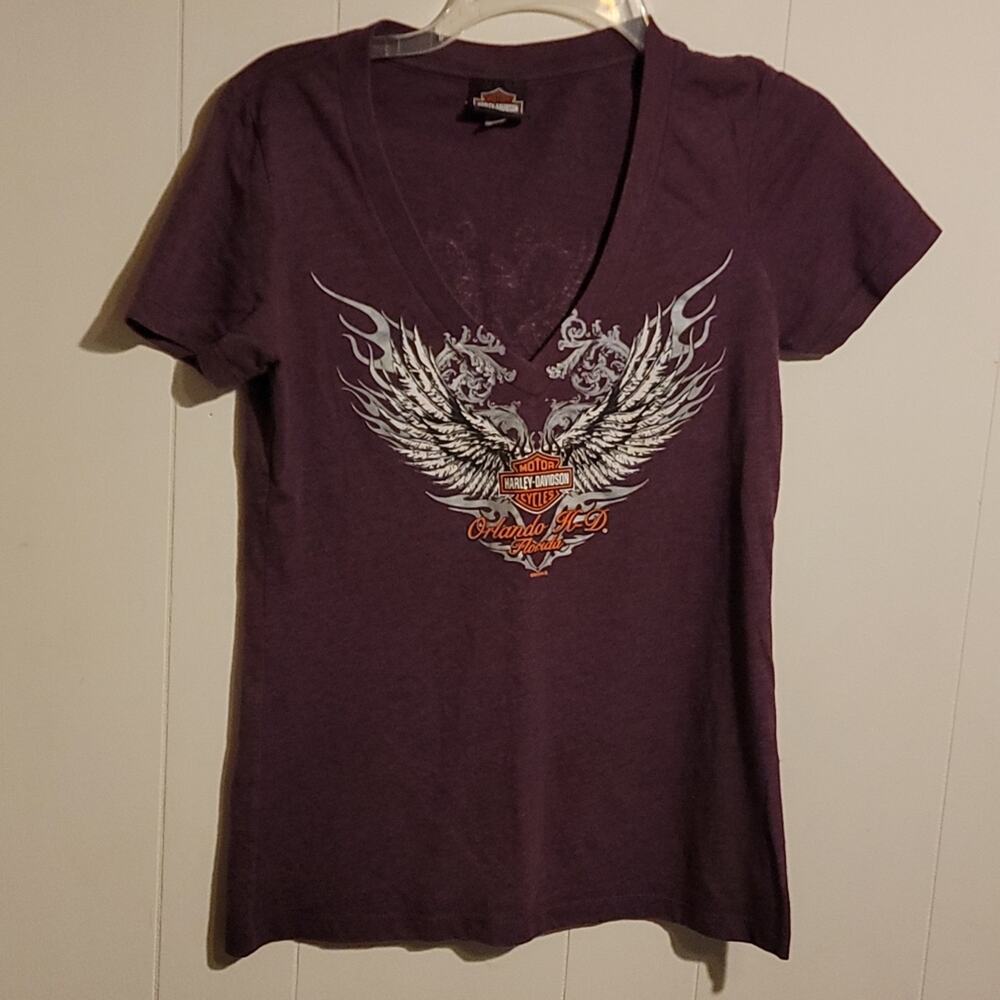 Harley Davidson Orlando FL t-shirt Med - Picture 1 of 4